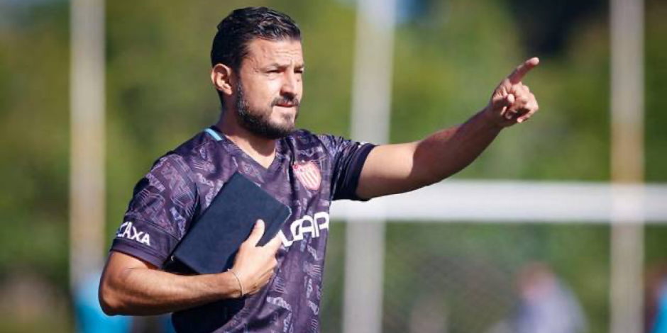 Coach Jorge Gómez. Photo: Club Necaxa